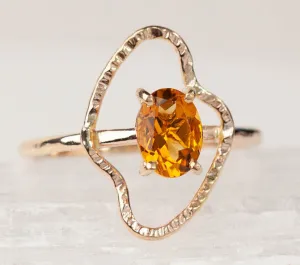 Citrine Annalyn Ring