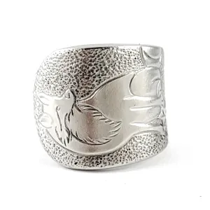 Fox Stainless Steel Spoon Ring