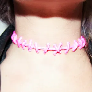 STITCHES CHOKER